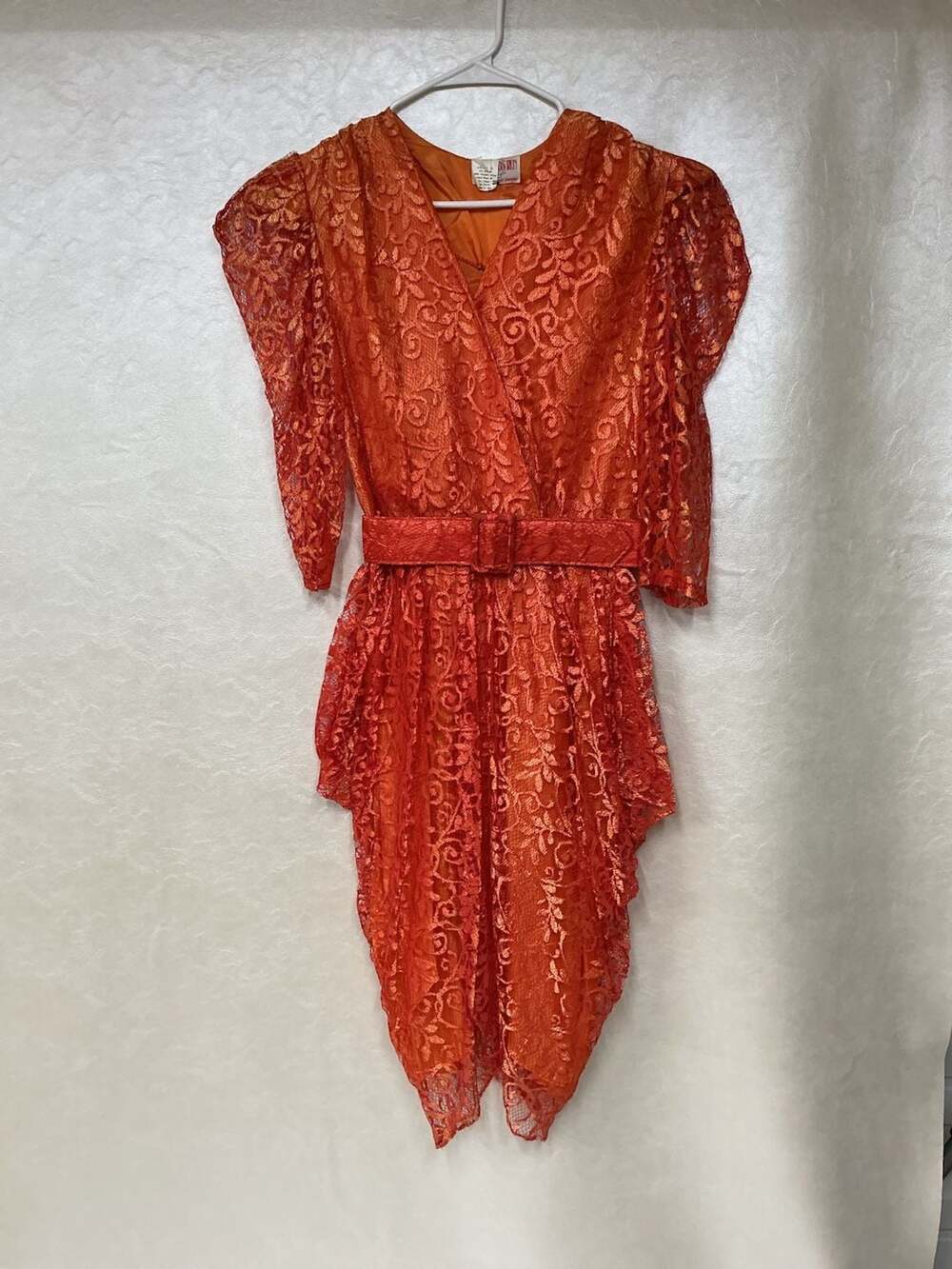 Wayne Diamond 1980's Coral Disco Dress - Canada